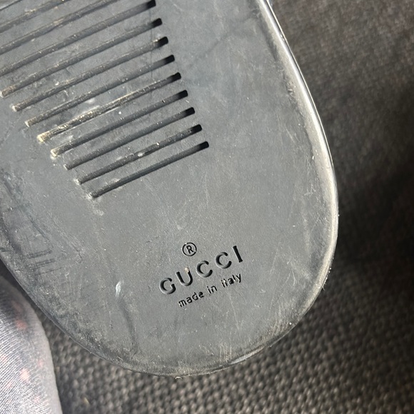 Gucci Men's Navy High-Top Sneakers - Picture 11 of 16